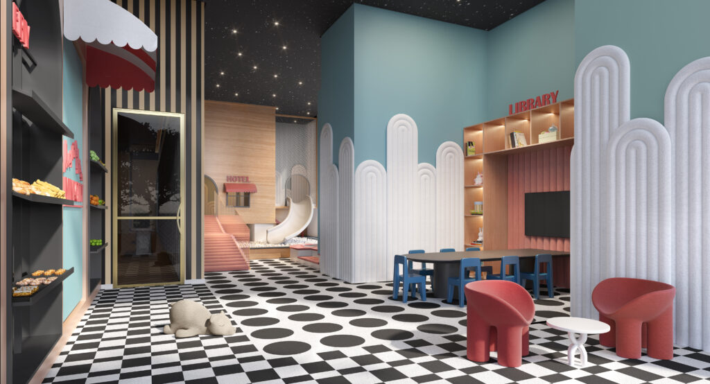 Brinquedoteca Do Le Six Residences, Perspectiva Ilustrada