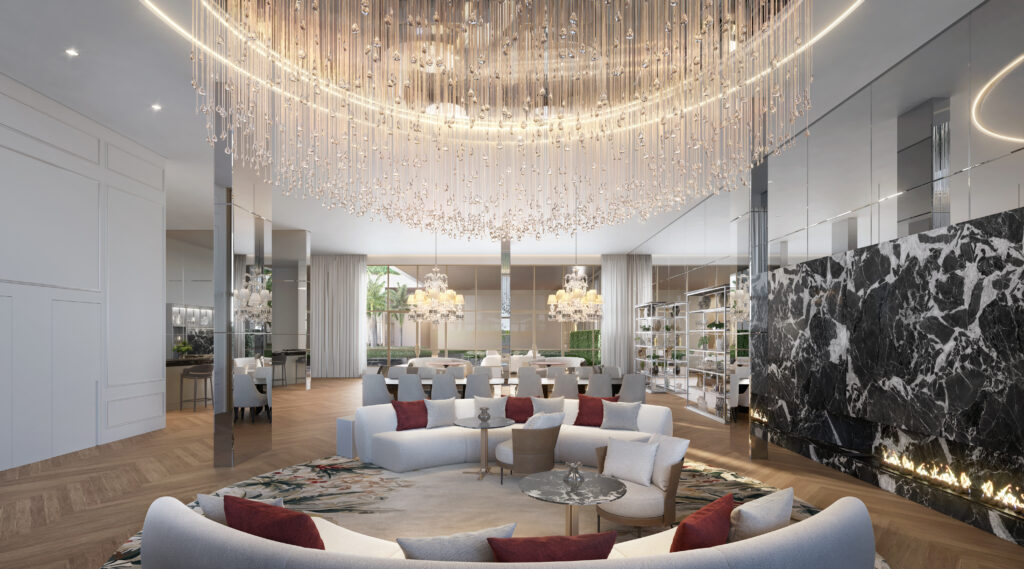 Salão De Festas Do Le Six Residences, Perspectiva Ilustrada